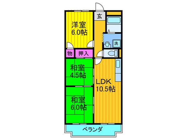 プリ－ミエルの物件間取画像